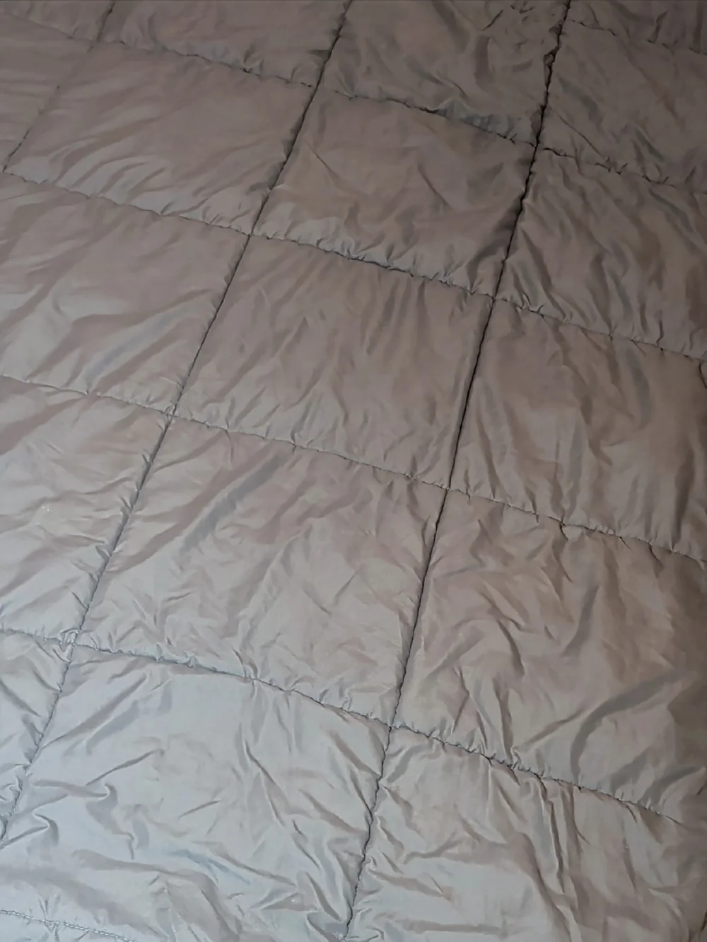 Oversized Gray Comforter